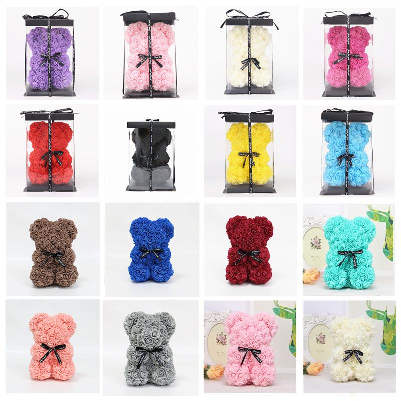 DIY 25 cm Teddy Rose Bear With Box Artificial PE Flower Bear Rose Valentine's Day For Girlfriend Women Wife Mother's Day Gifts, Beige
DIY 25 cm Teddy Rose Bear With Box Artificial PE Flower Bear Rose Valentine's Day For Girlfriend Women Wife Mother's Day Gifts, Beige