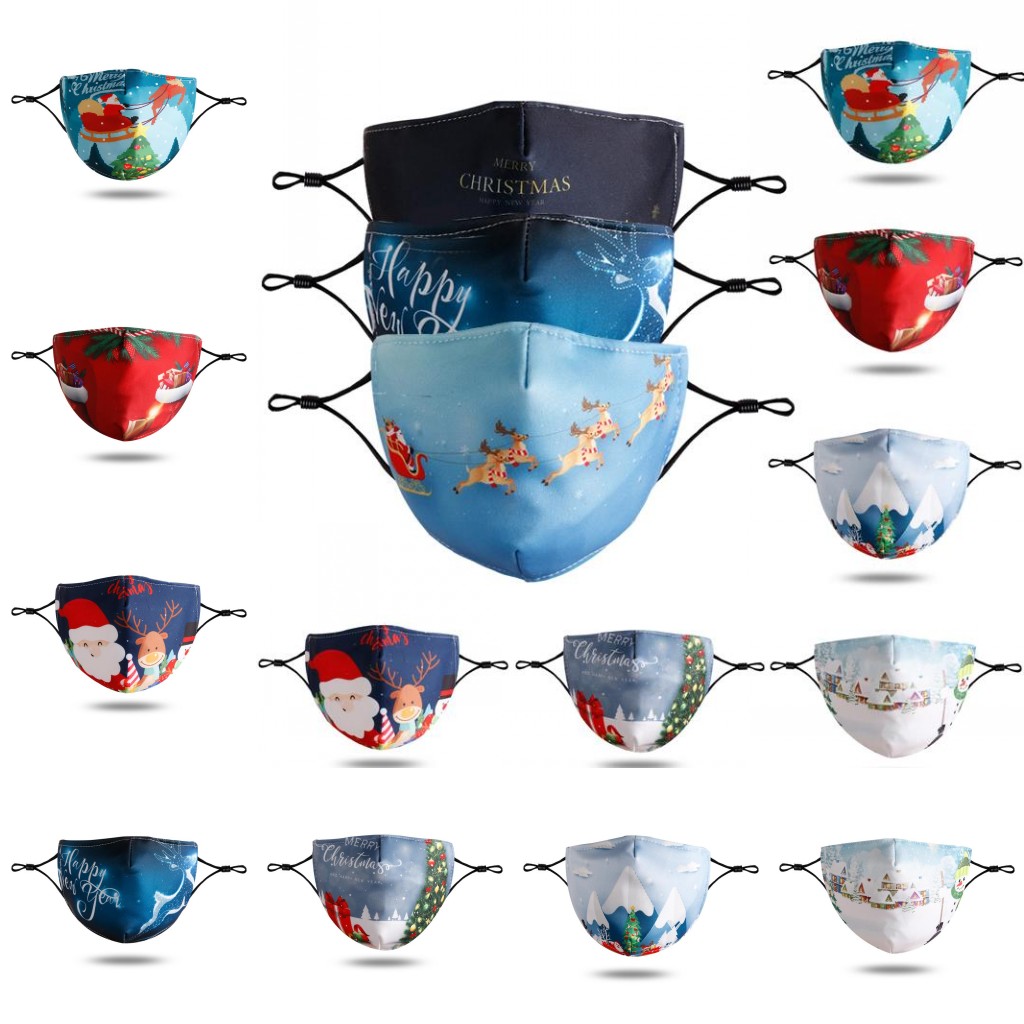 US STOCK Christmas Face mask Fashion Adults Cartoon Patterns Washable printed Santa beard mask PM2.5 dust haze mask FY9242
US STOCK Christmas Face mask Fashion Adults Cartoon Patterns Washable printed Santa beard mask PM2.5 dust haze mask FY9242