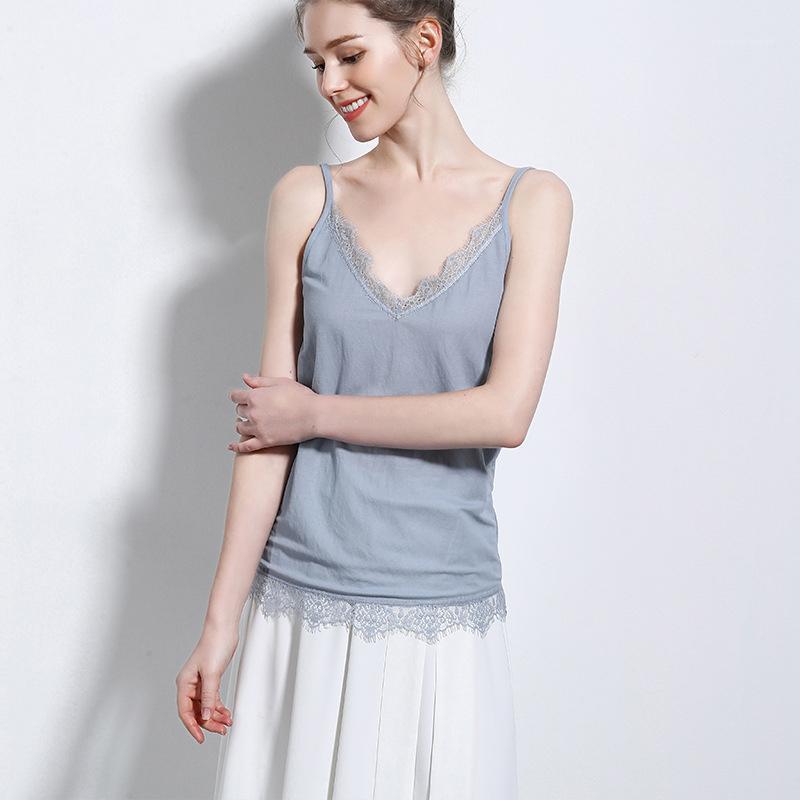 Elifashion Korean Style Slim Female Shoulder Comfortable New Artemisia Argyi Fiber Lace Brim Vest Halter Blouse Women Camisole1
Elifashion Korean Style Slim Female Shoulder Comfortable New Artemisia Argyi Fiber Lace Brim Vest Halter Blouse Women Camisole1