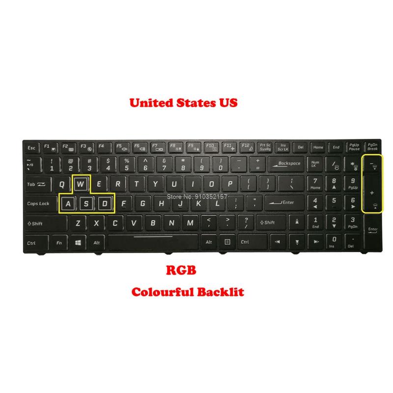 RGB Backlit English US Keyboard For CLEVO PA70 PA70EP6-G PA70ES-G PA706 PA70HS-G PA71 PA71HS PA71EP6-G PA71ES-G PA716-G
RGB Backlit English US Keyboard For CLEVO PA70 PA70EP6-G PA70ES-G PA706 PA70HS-G PA71 PA71HS PA71EP6-G PA71ES-G PA716-G