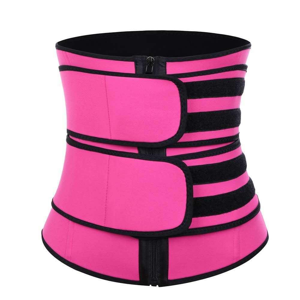 Men Women Shapers Waist Trainer Belt Corset Belly Slimming Shapewear Adjustable Waist Support Body Shapers FY8084