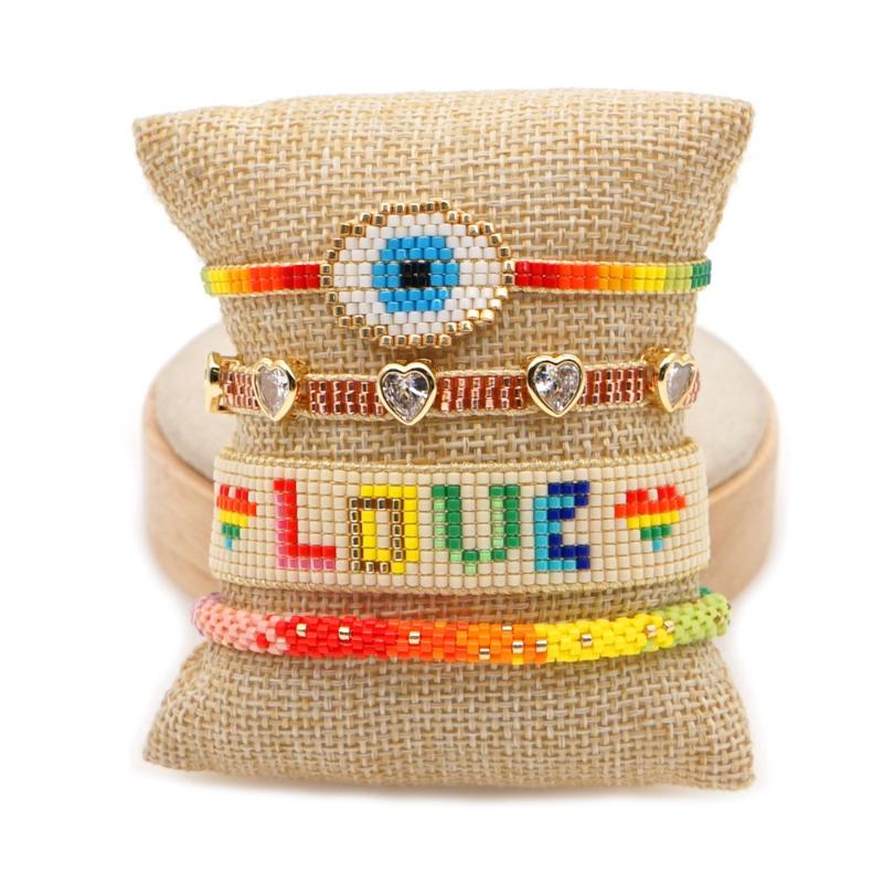 Go2boho Miyuki Bracelets For Women Boho Jewelry Evil Eye Bracelet Fashion 2020 Beads Hand Woven Pulseras Rainbow Love Jewellery
Go2boho Miyuki Bracelets For Women Boho Jewelry Evil Eye Bracelet Fashion 2020 Beads Hand Woven Pulseras Rainbow Love Jewellery