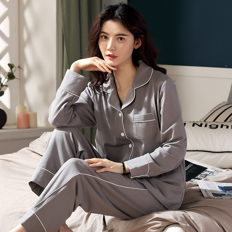 Autumn Winter Cotton Maternity Nursing Pajamas Breast Feeding Nightwear Clothes for Pregnant Women Pregnancy Sleepwear Suits LJ201120