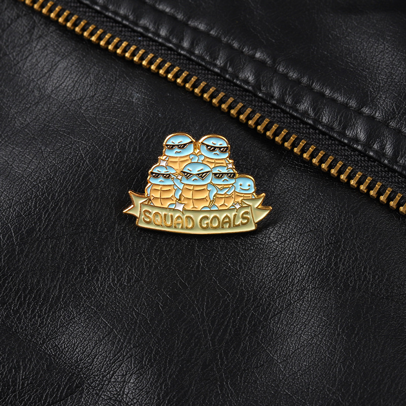 Blue Tortoise Enamel Pin Custom Cute Cool Sunglasses Turtle Brooch Lapel Brooch Bag Clothes Lapel Childhood Animal Gift for Kids, As picture
Blue Tortoise Enamel Pin Custom Cute Cool Sunglasses Turtle Brooch Lapel Brooch Bag Clothes Lapel Childhood Animal Gift for Kids, As picture