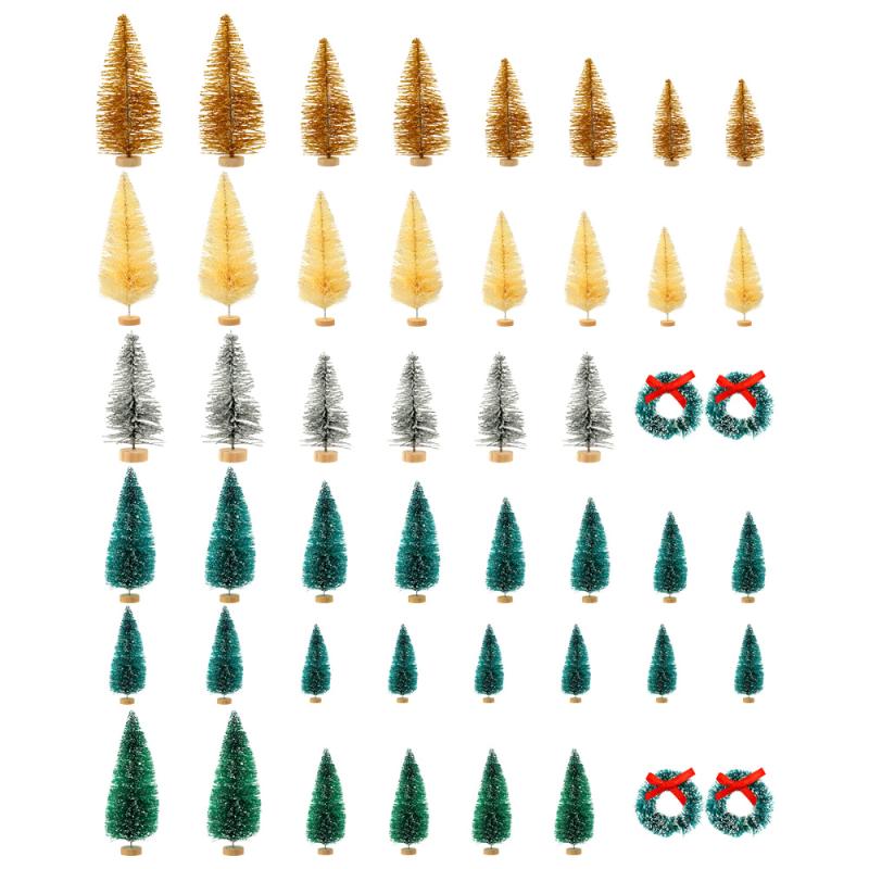 48pcs Mini Christmas Tree Delicate Chic Fashion Ornaments Set Christmas Trees Decor Set for Home Party Decor
48pcs Mini Christmas Tree Delicate Chic Fashion Ornaments Set Christmas Trees Decor Set for Home Party Decor