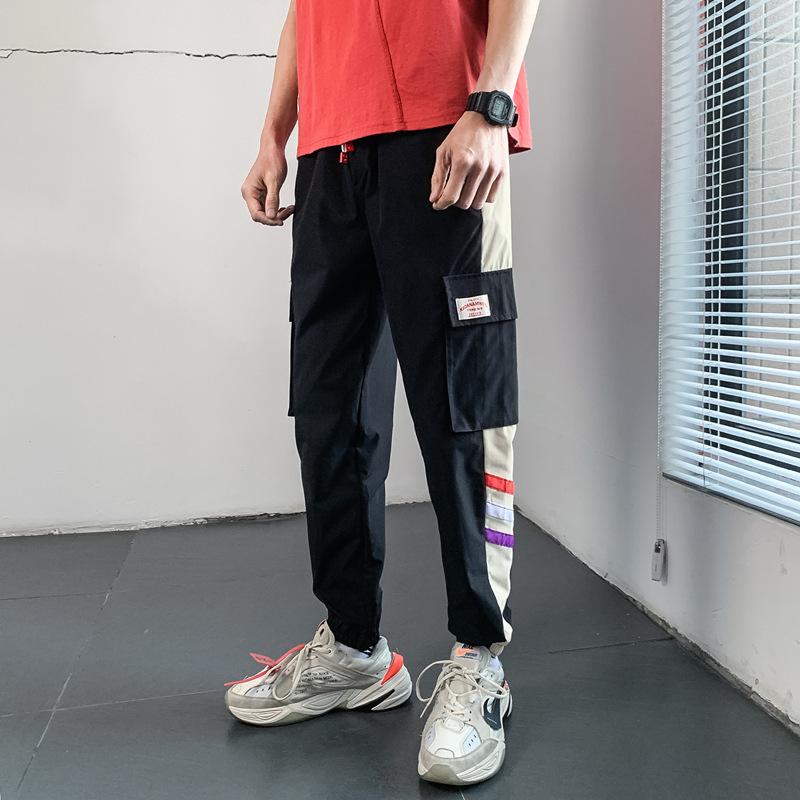 2020 Men Multi-pocket Harem Hip Pants Trousers Streetwear Sweatpants Hombre Male Casual Fashion Cargo Pants Men Jogger, Sky blue
2020 Men Multi-pocket Harem Hip Pants Trousers Streetwear Sweatpants Hombre Male Casual Fashion Cargo Pants Men Jogger, Sky blue
