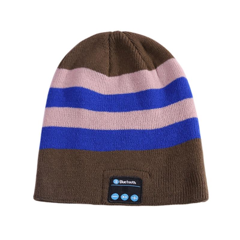 Striped Color Matching Knitted Winter Warm Bluetooth Headset Cap Wireless Call, 9ff501763-gp
Striped Color Matching Knitted Winter Warm Bluetooth Headset Cap Wireless Call, 9ff501763-gp