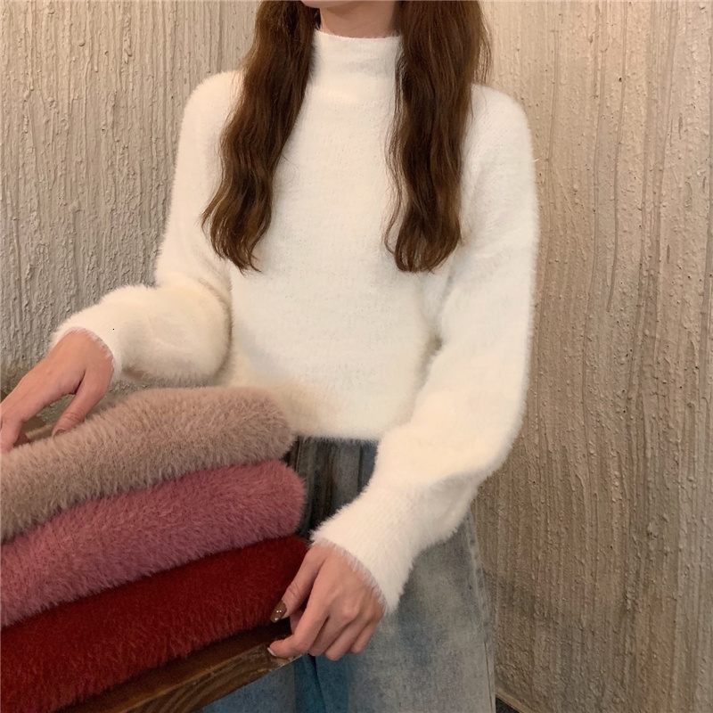 2021 High-necked Semi-velvet, Thick-necked Nightgown, New Female Autumn Loose Winter, Wear Long-knit Pullover, Knitted or 8L48, Brown
2021 High-necked Semi-velvet, Thick-necked Nightgown, New Female Autumn Loose Winter, Wear Long-knit Pullover, Knitted or 8L48, Brown
