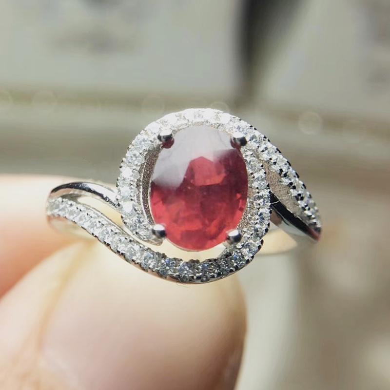Cluster Rings Per Jewelry Ruby Oval Style Ring 7*9mm 2.2ct Gemstone 925 Sterling Silver Fine T2062712, Golden;silver
Cluster Rings Per Jewelry Ruby Oval Style Ring 7*9mm 2.2ct Gemstone 925 Sterling Silver Fine T2062712, Golden;silver