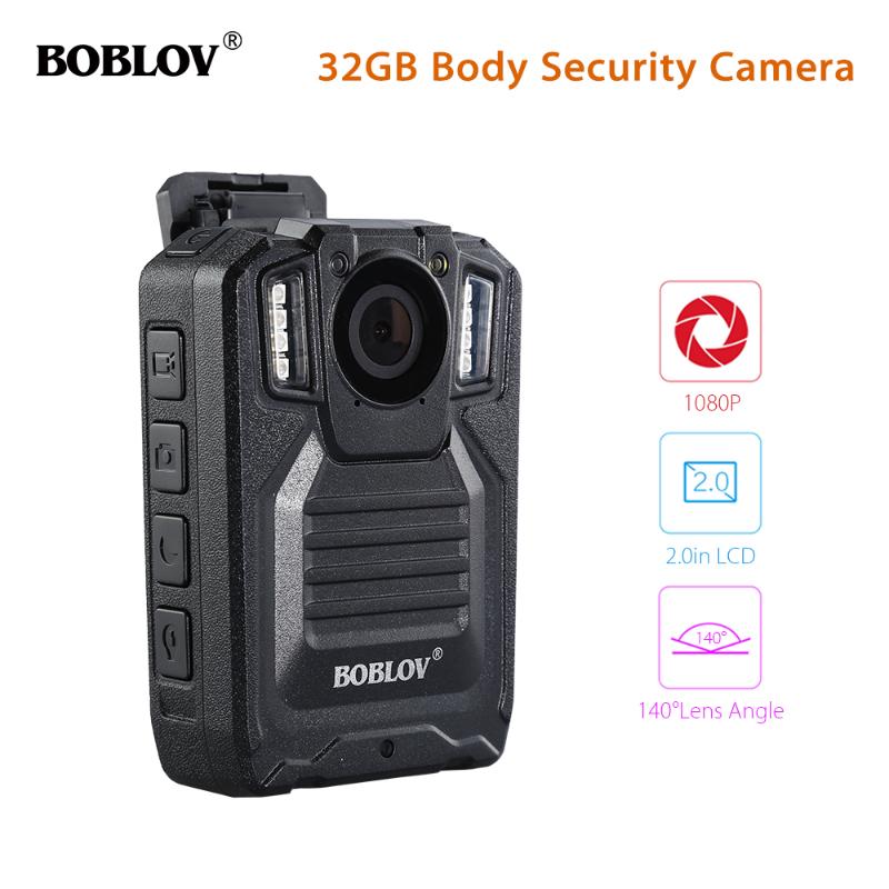 BOBLOV HD9206 AIT Body Security Camera 2.0 Inch LCD 3000mAh Battery HD1296P 30FPS Audio Video Recorder Body Worn Camera
BOBLOV HD9206 AIT Body Security Camera 2.0 Inch LCD 3000mAh Battery HD1296P 30FPS Audio Video Recorder Body Worn Camera