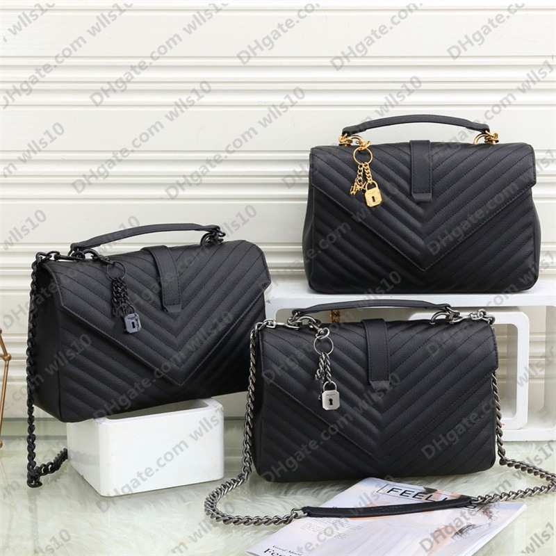 Handbag Women shoulder bag Fashion genuine leather Woman Crossbody YB24 High quality Cross Body classic chain bag tote Messenger Luxurys Designer bags Handbags, Gold 32cm
Handbag Women shoulder bag Fashion genuine leather Woman Crossbody YB24 High quality Cross Body classic chain bag tote Messenger Luxurys Designer bags Handbags, Gold 32cm