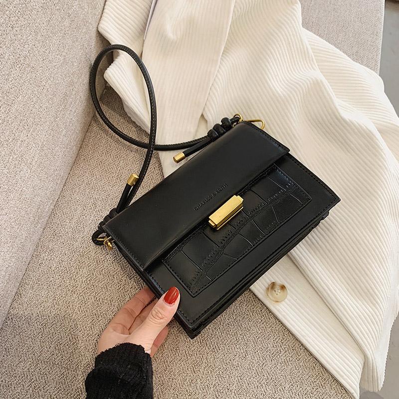 Ladies stone pattern small square bag luxury designer brand messenger bag fashion small handbag casual shoulder, Black
Ladies stone pattern small square bag luxury designer brand messenger bag fashion small handbag casual shoulder, Black
