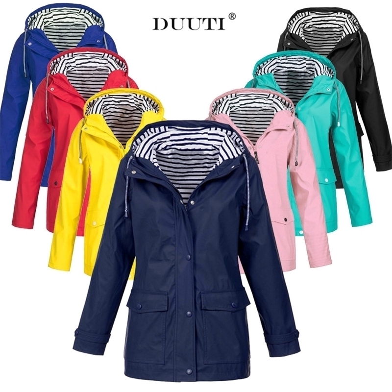 S-5XL Plus Size Solid Color Outdoor Jackets Hooded Raincoats Wind Jacket Waterproof Rain Jacket Long Coats Women Windbreaker D25 201030, Yellow
S-5XL Plus Size Solid Color Outdoor Jackets Hooded Raincoats Wind Jacket Waterproof Rain Jacket Long Coats Women Windbreaker D25 201030, Yellow