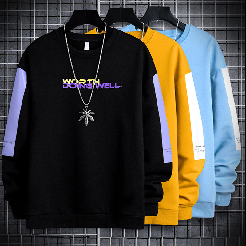 Letter Print Sweatshirt Men steetwear 2020 New High Street Hoodies Mens Patchwork Sweatshirts Autumn Men Fashion Top, Xyve5210 white
Letter Print Sweatshirt Men steetwear 2020 New High Street Hoodies Mens Patchwork Sweatshirts Autumn Men Fashion Top, Xyve5210 white