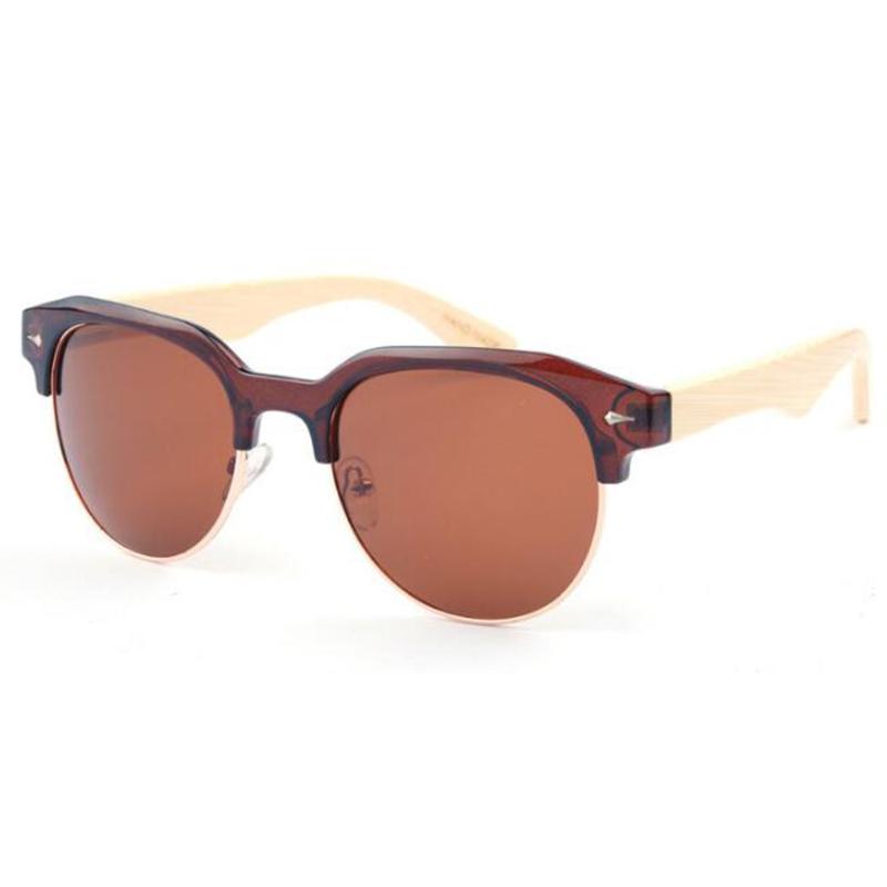BerWer Half Frame Bamboo Sunglasses Men Wood Sun Glasses For Women Original Wooden Sunglass Feminino
BerWer Half Frame Bamboo Sunglasses Men Wood Sun Glasses For Women Original Wooden Sunglass Feminino