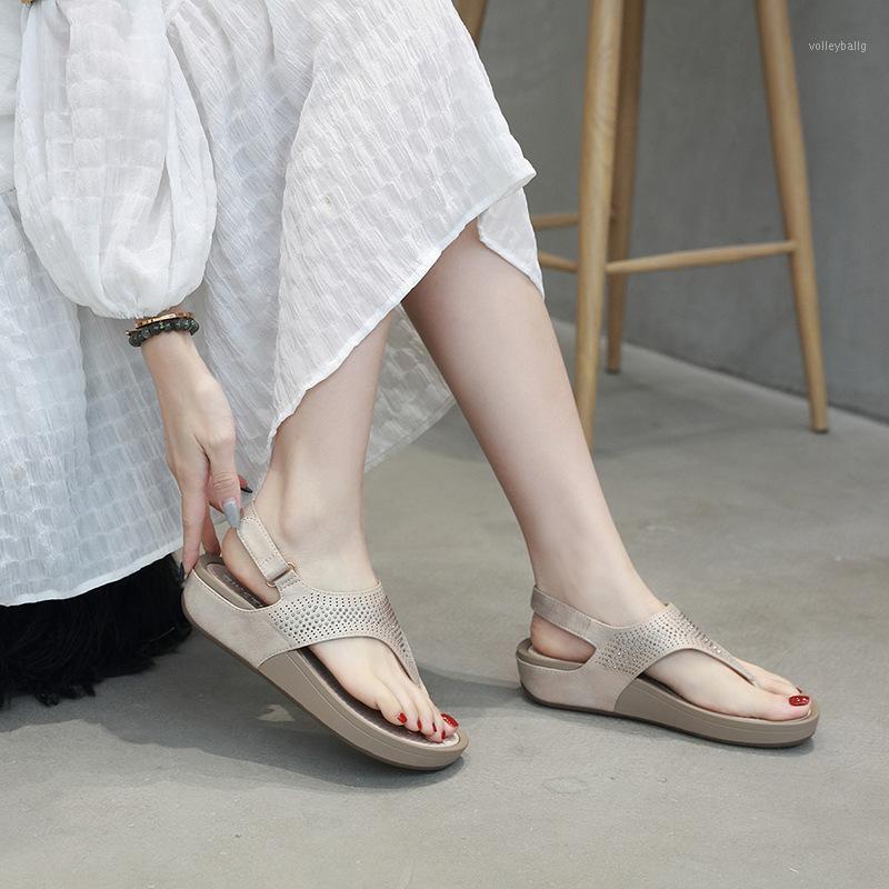 Summer Shoes Women Sandals Flip Flops Thick Sole Ladies Wedges Sandals Summer Holiday Casual Woman Beach Slippers YX22811, Red 
Summer Shoes Women Sandals Flip Flops Thick Sole Ladies Wedges Sandals Summer Holiday Casual Woman Beach Slippers YX22811, Red