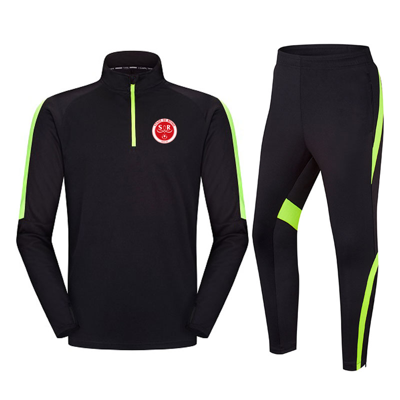 Stade de Reims 2020 new jacket football training suit long section can be customized DIY men's sports running clothing training suit, Green
Stade de Reims 2020 new jacket football training suit long section can be customized DIY men's sports running clothing training suit, Green