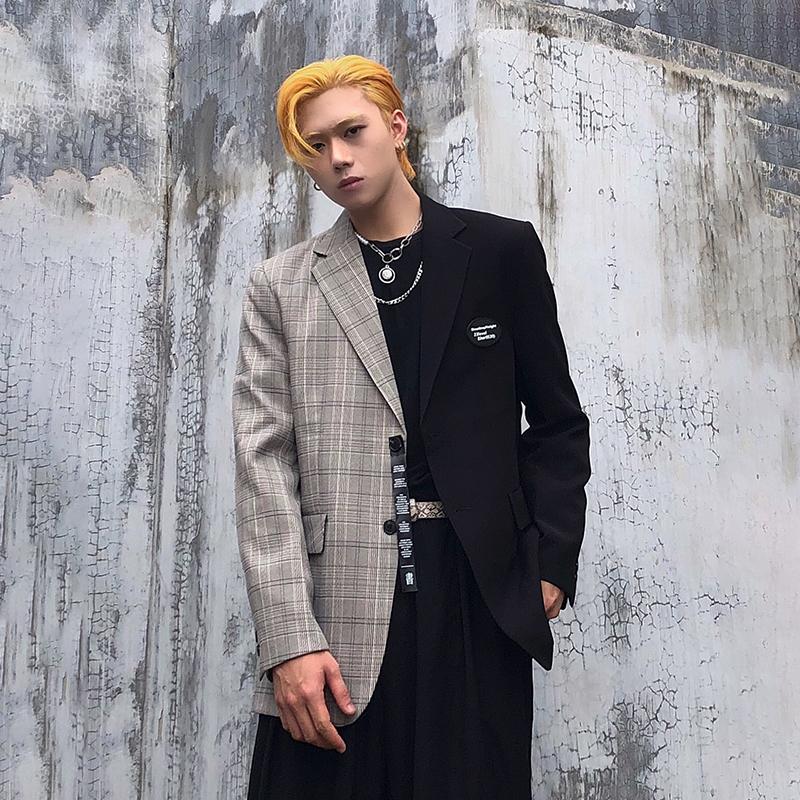 Korean Fashion Men Blazer Casual Loose Oversized Vintage Winter Cardigan Men Blazer Abrigo Cuadros Men' Clothing DB60XF, Beige
Korean Fashion Men Blazer Casual Loose Oversized Vintage Winter Cardigan Men Blazer Abrigo Cuadros Men' Clothing DB60XF, Beige