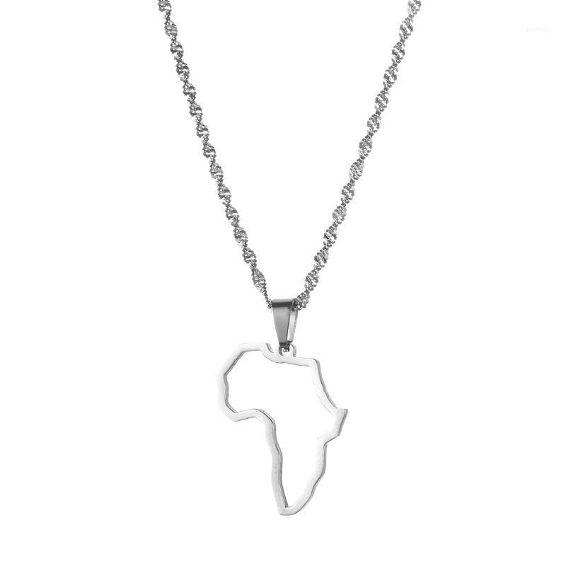 Chains Silver Gold Color Hollow African Map Chokers Pendant Necklaces Women Men Africa Jewelry
Chains Silver Gold Color Hollow African Map Chokers Pendant Necklaces Women Men Africa Jewelry