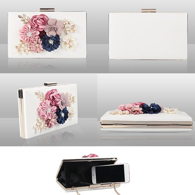 Women Party Wedding Clutch Luxury Purse Flower Evening Prom Bag Chain Wallet 28GD, Red
Women Party Wedding Clutch Luxury Purse Flower Evening Prom Bag Chain Wallet 28GD, Red