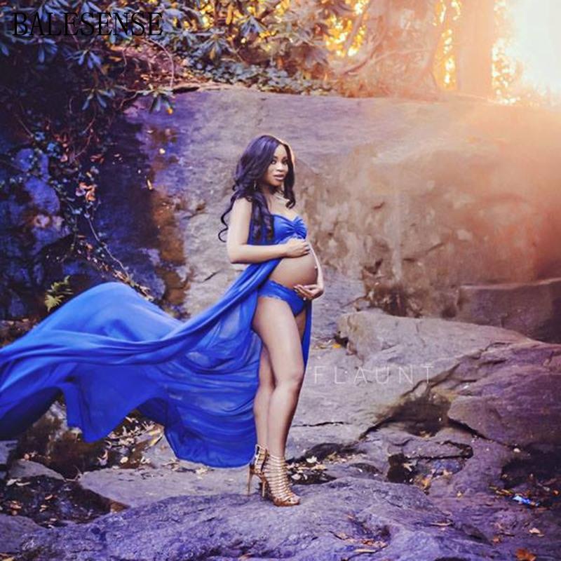 Maternity Chiffon Strapless Dresses Photography Props Split Front Maxi Dress Elegant Pregnancy Photo Shoot Women Long Dress1, Black
Maternity Chiffon Strapless Dresses Photography Props Split Front Maxi Dress Elegant Pregnancy Photo Shoot Women Long Dress1, Black