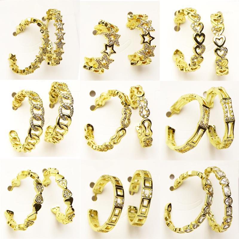 Stud 10 Pairs Fashion Design Round Earrings Drop Jewelry Gold Color For Women Mix Colors Crystal Jewels 8132, Golden;silver
Stud 10 Pairs Fashion Design Round Earrings Drop Jewelry Gold Color For Women Mix Colors Crystal Jewels 8132, Golden;silver