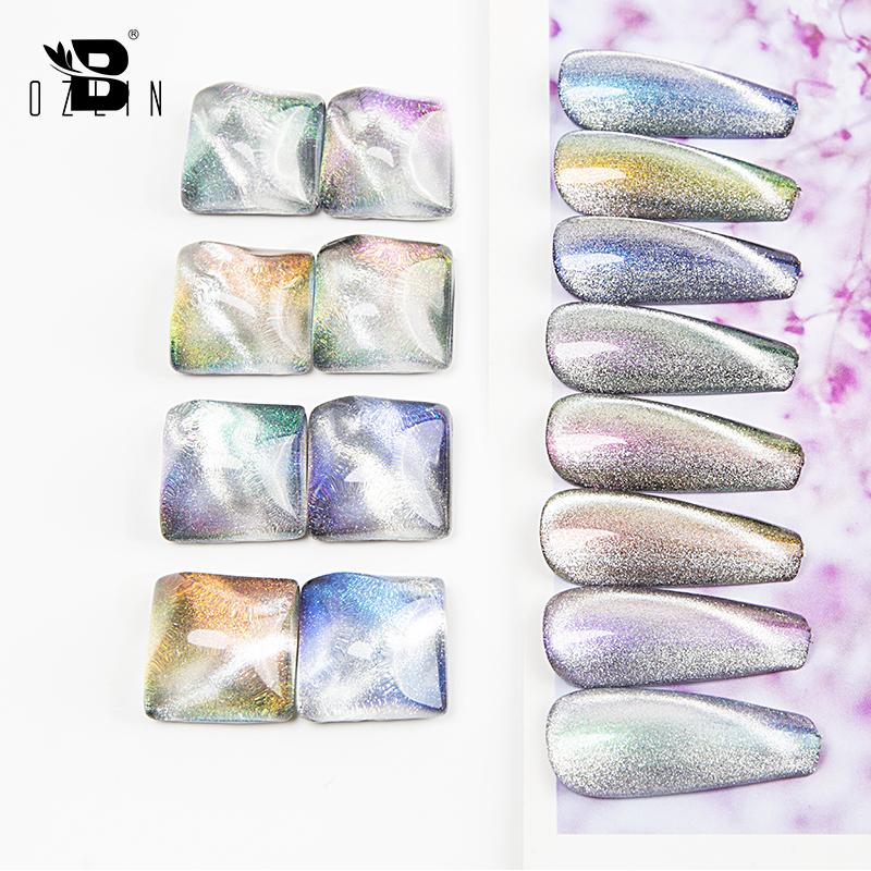 Bozlin 8 Colors Crystal Cat Eye Gel UV Gel Nail Polish Magnet Tool Nails Art Varnish Long Lasting Design Strong Effect, Top coat
Bozlin 8 Colors Crystal Cat Eye Gel UV Gel Nail Polish Magnet Tool Nails Art Varnish Long Lasting Design Strong Effect, Top coat