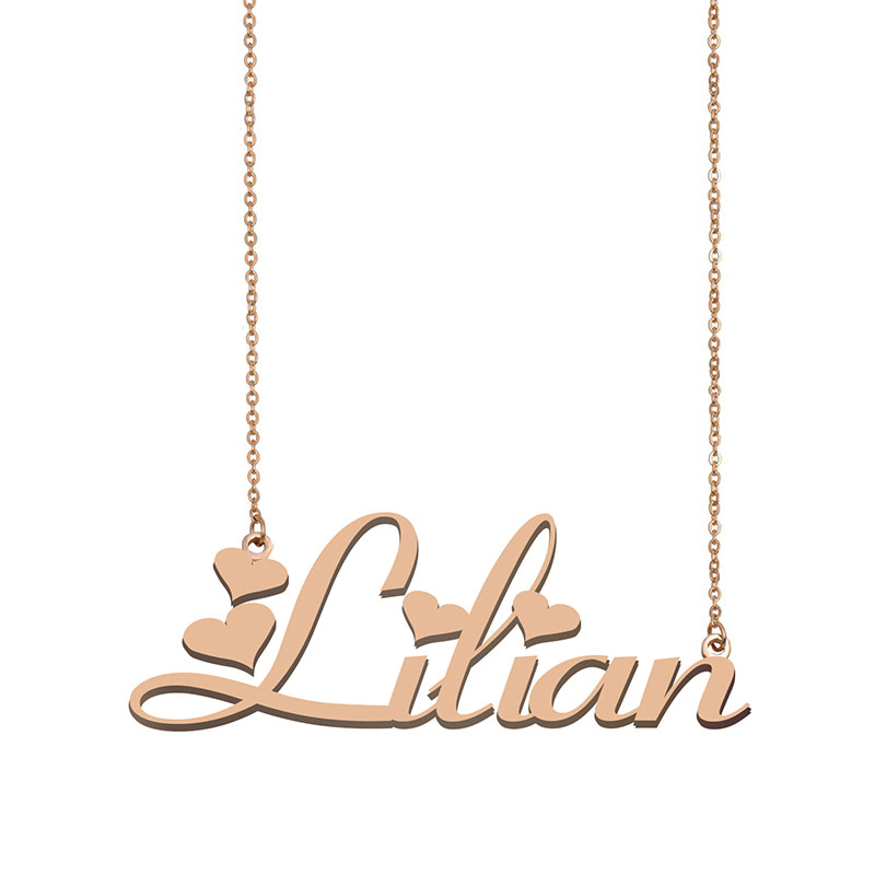 Lilian Name Necklac… - image