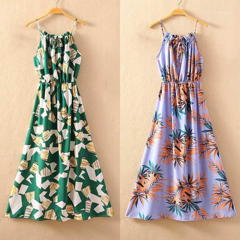 Summer Beach Bohemian A-line Maxi Sundress Elegant Women Sexy Floral Print Strap Mid Long Dress1
Summer Beach Bohemian A-line Maxi Sundress Elegant Women Sexy Floral Print Strap Mid Long Dress1