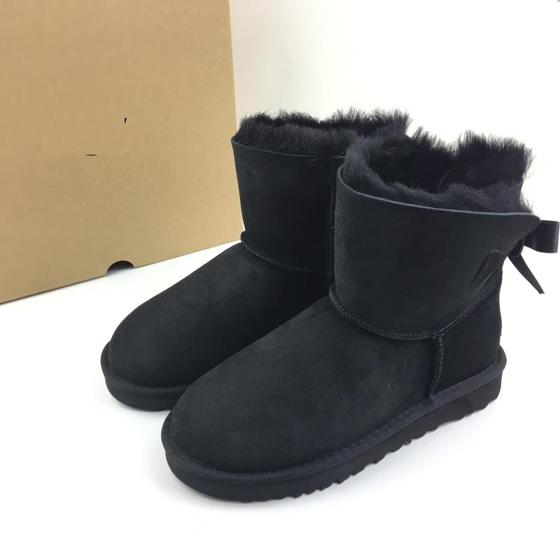 Woman Winter Sheepskin Leahter Snow Boots with Bow Women Snow Wear Real Fur Shoes Lace Up Footwear Girls Boots, Purple
Woman Winter Sheepskin Leahter Snow Boots with Bow Women Snow Wear Real Fur Shoes Lace Up Footwear Girls Boots, Purple