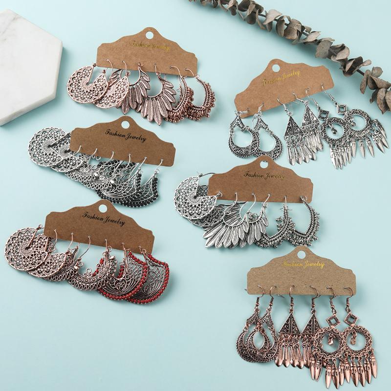 Fashion Golden Bohemia Mixed Drop Earrings Sets Vintage Ethnic Shell Tassel Geometric Hanging Earring For Women 2020 New Jewely
Fashion Golden Bohemia Mixed Drop Earrings Sets Vintage Ethnic Shell Tassel Geometric Hanging Earring For Women 2020 New Jewely