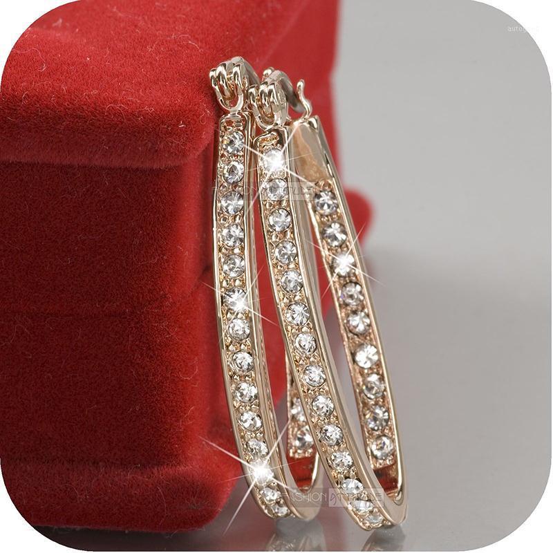 Charm Classic Big Round Circle Hoop Earrings With Crystal Rhinestone Simple Silver Rose Gold Color Women Earring 2021 Wholesale Y3N9491
Charm Classic Big Round Circle Hoop Earrings With Crystal Rhinestone Simple Silver Rose Gold Color Women Earring 2021 Wholesale Y3N9491