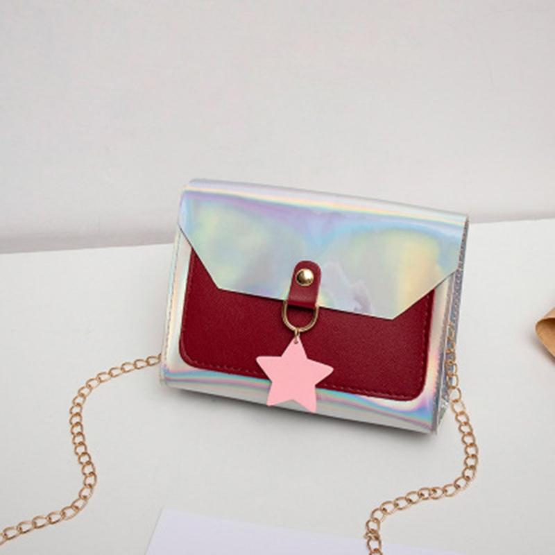 Laser Bags Casual Shoulder Messenger Bag Beautiful Star Pendant Colorful Unique Design Easy Matchesfashion Ladies, Black
Laser Bags Casual Shoulder Messenger Bag Beautiful Star Pendant Colorful Unique Design Easy Matchesfashion Ladies, Black