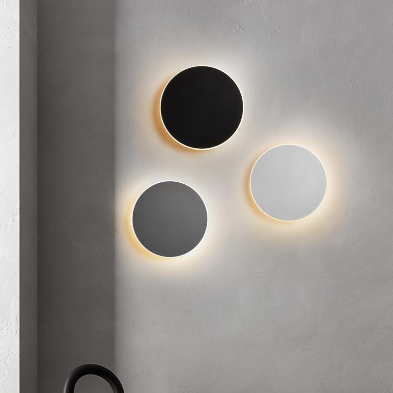 Wall Lamps Indoor Black Round Modern LED Wall Light For Living Room Bedroom Bedside Loft Hallway Touch Sensing Night Lights
Wall Lamps Indoor Black Round Modern LED Wall Light For Living Room Bedroom Bedside Loft Hallway Touch Sensing Night Lights