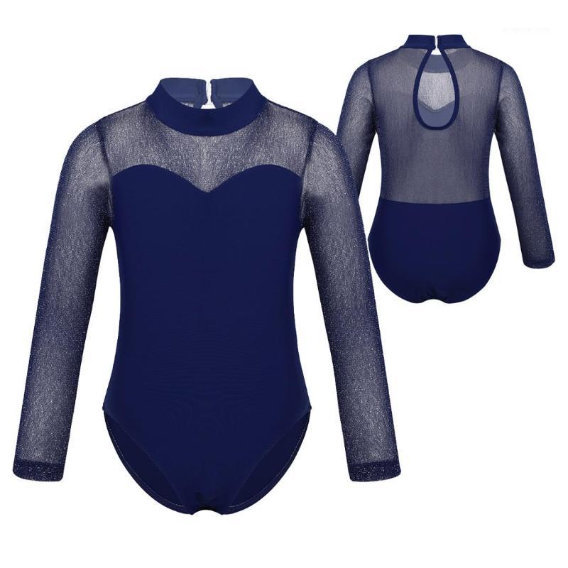 TiaoBug Kids Teens Girls Shiny Tulle Long Sleeves Mock Neck Dancewear Gymnastics Leotard Ballet Dance Stage Performance Costume1, Black
TiaoBug Kids Teens Girls Shiny Tulle Long Sleeves Mock Neck Dancewear Gymnastics Leotard Ballet Dance Stage Performance Costume1, Black