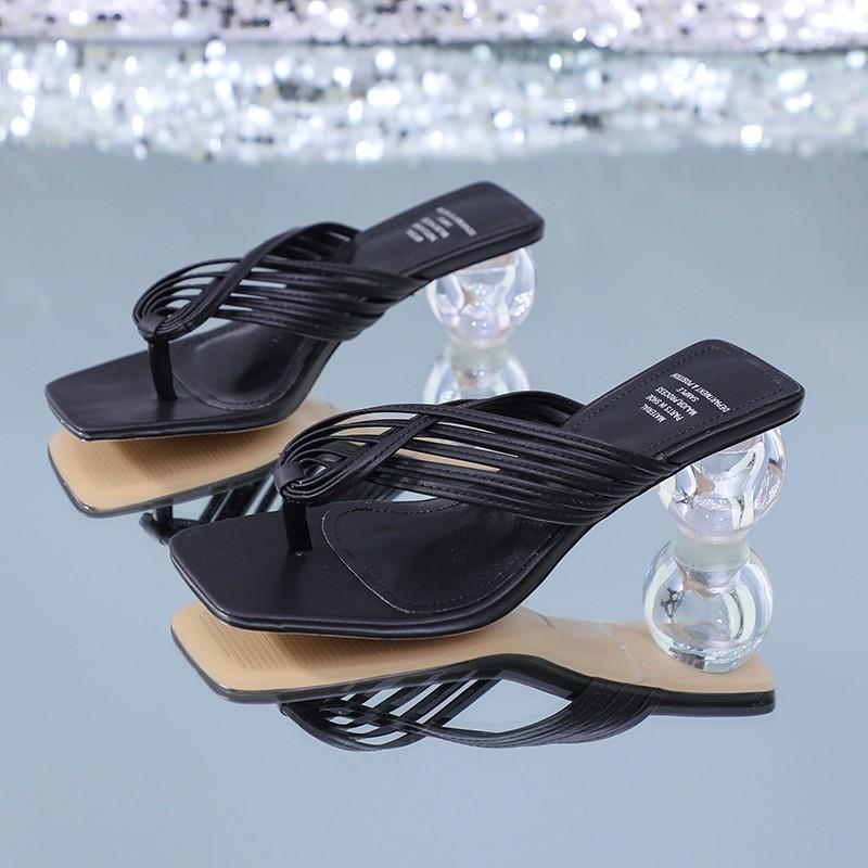 Ladies Shoes 2021 Sexy Slides High Heels Crystal Slippers Women Shoes Mules Summer Fashion Slipper Zapatillas Mujer Large Size, Black
Ladies Shoes 2021 Sexy Slides High Heels Crystal Slippers Women Shoes Mules Summer Fashion Slipper Zapatillas Mujer Large Size, Black