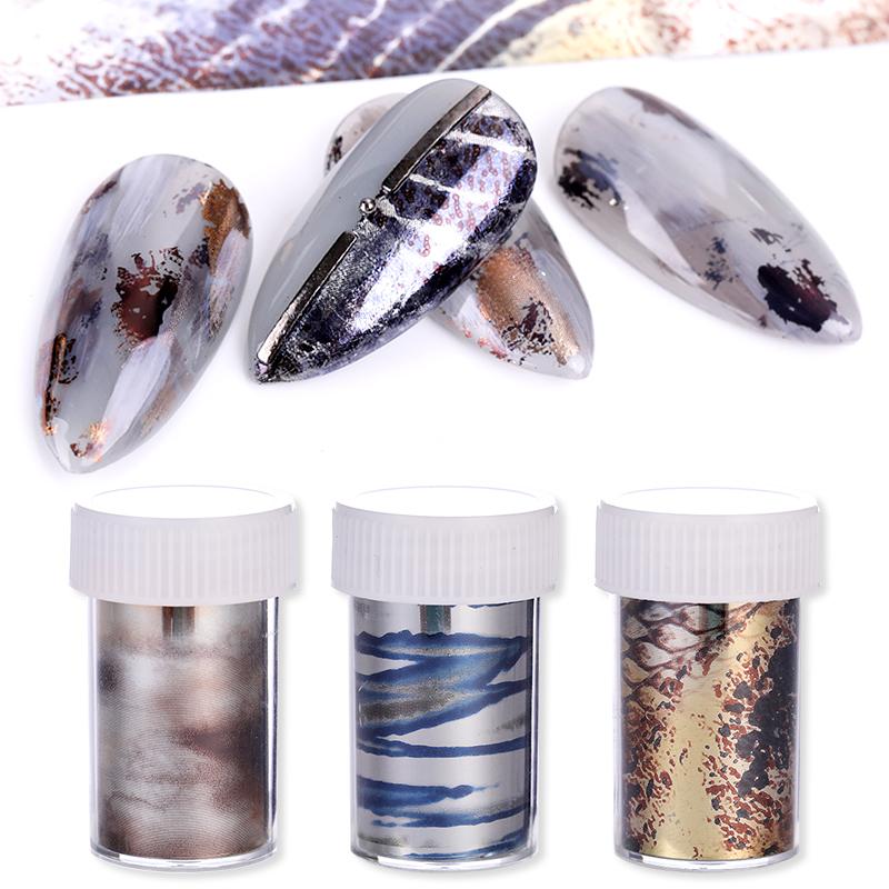 1 Bottle Of Mirror Effect Nail Foil Stickers Snake Flowers Pattern Nail Stickers Dark Color Style Art Decoration
1 Bottle Of Mirror Effect Nail Foil Stickers Snake Flowers Pattern Nail Stickers Dark Color Style Art Decoration