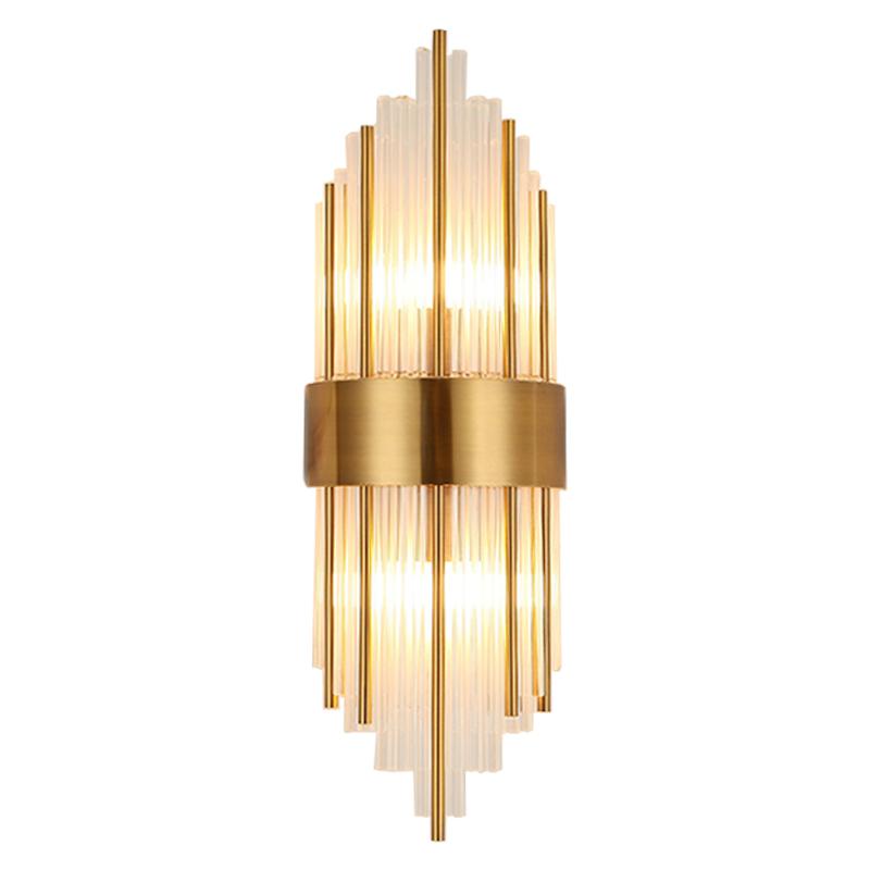 2021 New design luxury crystal wall light lamp luster gold applique wall fixture modern art home lamp E14 led 100-240v
2021 New design luxury crystal wall light lamp luster gold applique wall fixture modern art home lamp E14 led 100-240v
