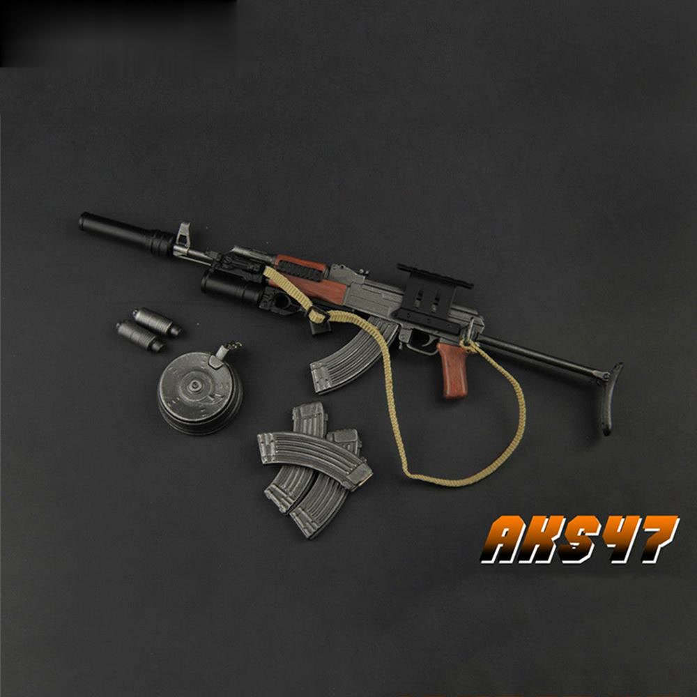 1/6 Scale AKS47 Mini toys Folding Stock Assault Rifle AK Series Automatic Rifle Gun Model for 12inch Action Figure Accessories DIY
1/6 Scale AKS47 Mini toys Folding Stock Assault Rifle AK Series Automatic Rifle Gun Model for 12inch Action Figure Accessories DIY