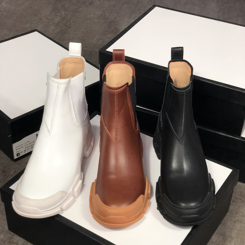 Hot Sale-Mens ankle boots Women Black White chelse Boot Designers slip on Winter Martin Shoes rubber sole Elastic inserts Lovers boot
Hot Sale-Mens ankle boots Women Black White chelse Boot Designers slip on Winter Martin Shoes rubber sole Elastic inserts Lovers boot