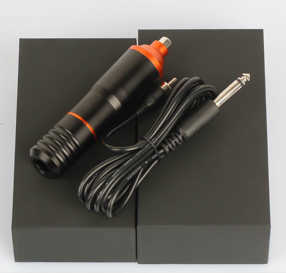 Rotary Tattoo Machine RCA Interface Import Motor Aircraft Aluminum Alloy Permanent Makeup Tattoo Gun Pen 201111