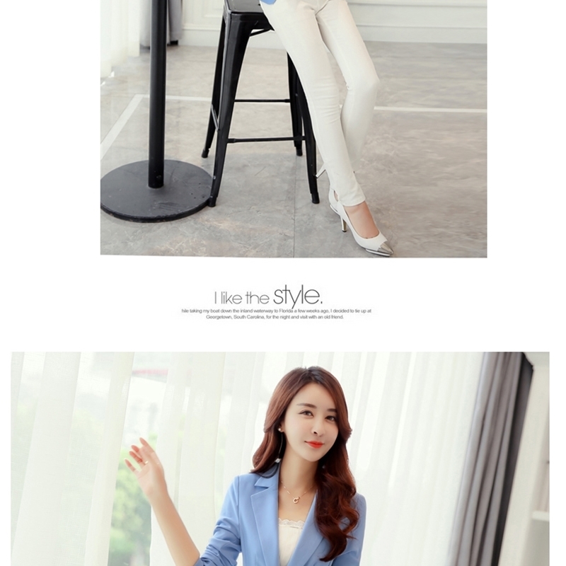 J58288 Summer Fashion OL Candy Color Wave Lady Blazers and Jackets 201114