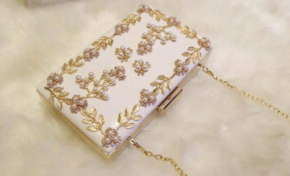 2022 Large Size Women Handbag Evening Bags For Party New Women Chain Shoulder Bag Ladies Fashion Gold Clutch Box Bag Women Messenger 06