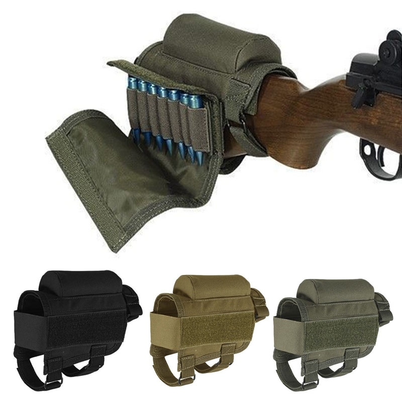 Adjustable Rifle Gun Tactical Cheek Rest Bullet Magazine Holder Outdoor Hunting Rifle Gun Accessories Butt Stock Bag
Adjustable Rifle Gun Tactical Cheek Rest Bullet Magazine Holder Outdoor Hunting Rifle Gun Accessories Butt Stock Bag