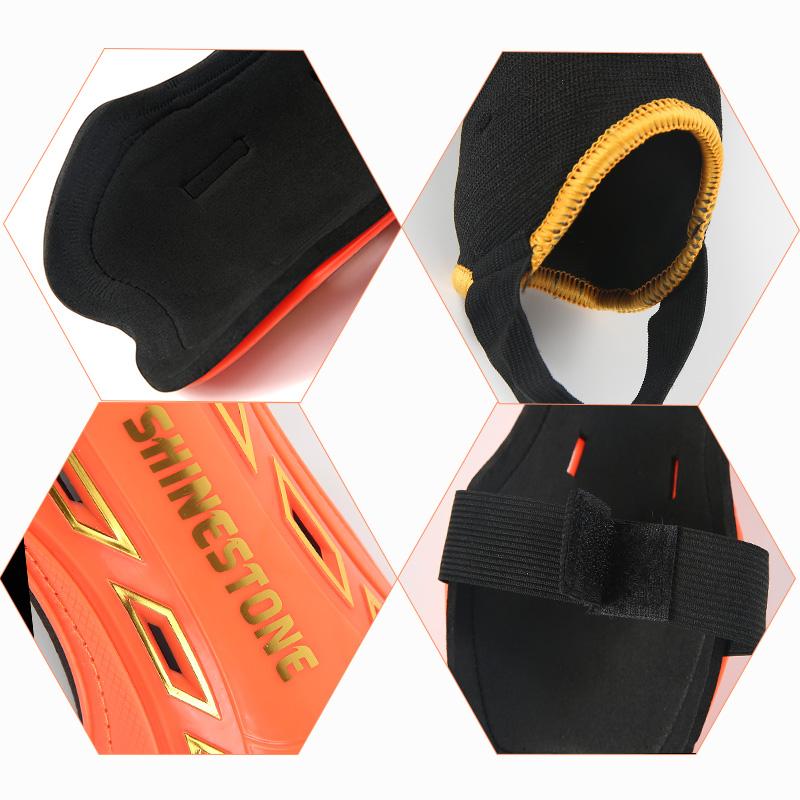 Adults Soccer Training Shin Guards light Pads Football Protective Adjustable Band Leg Protector Sports Shin Pads Ankle Protect