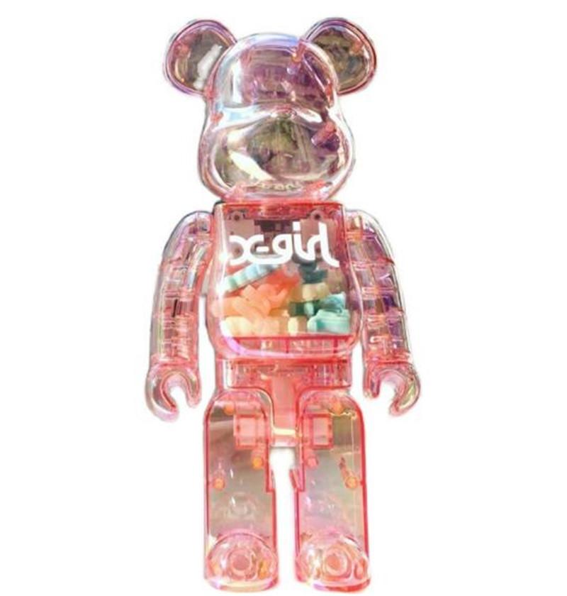 Newset 400% 28CM The Bearbrick Bear ABS Bright color and transparent night light Be@rbrick Art Work model decorations gift
Newset 400% 28CM The Bearbrick Bear ABS Bright color and transparent night light Be@rbrick Art Work model decorations gift