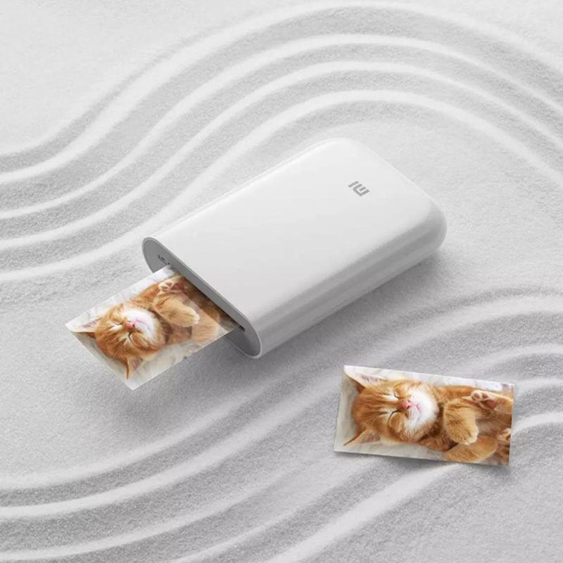 Xiaomi Mijia AR Pocket Printer 300dpi Portable Travel Mini Pocket Printer Party Photo Picture Camera DIY Share 500mAh Picture