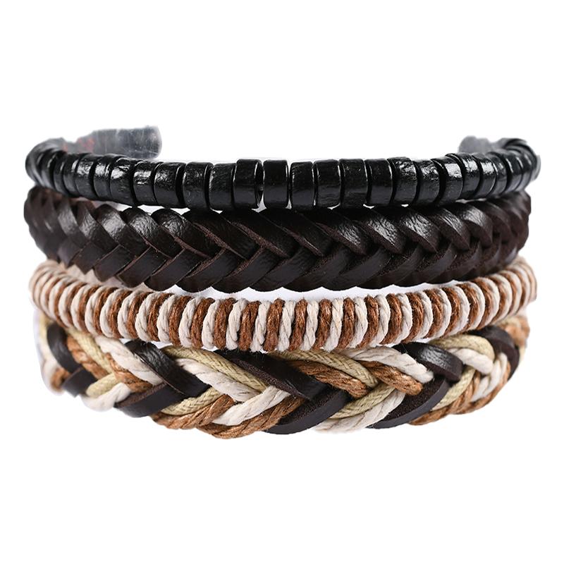 Sale Bracelets and Bangles Men's Leather Bracelet Pulseira Masculina Jewelry Accessories Bileklik Pulseiras Boyfriend
Sale Bracelets and Bangles Men's Leather Bracelet Pulseira Masculina Jewelry Accessories Bileklik Pulseiras Boyfriend