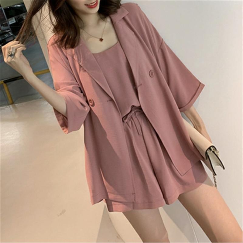 Women's Tracksuits 2022 Summer Women Clothes Solid Loose Shirt Tops + Casual Sporting Elastic Harem Pant Suit Two Piece Female Sets Outfits, Gray
Women's Tracksuits 2022 Summer Women Clothes Solid Loose Shirt Tops + Casual Sporting Elastic Harem Pant Suit Two Piece Female Sets Outfits, Gray