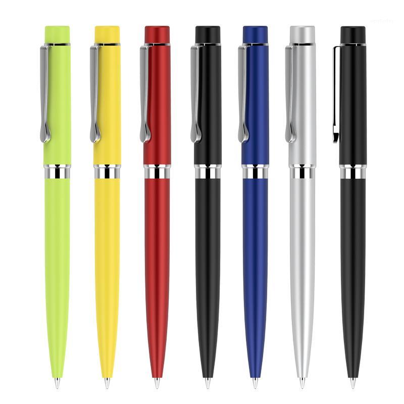 High-quality promotional gift ball pen heavy metal brass colorful ballpoint pen1, Red
High-quality promotional gift ball pen heavy metal brass colorful ballpoint pen1, Red